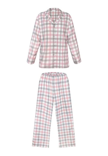 Piżama Wiskozowa Długa Koszulowa Stella