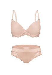 Zestaw Pepite II Biustonosz Push Up + Brazyliany