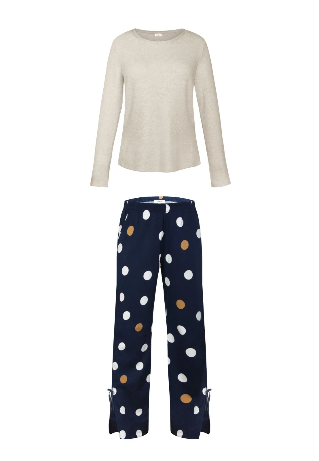 Piżama Wiskozowa Długa Oceane