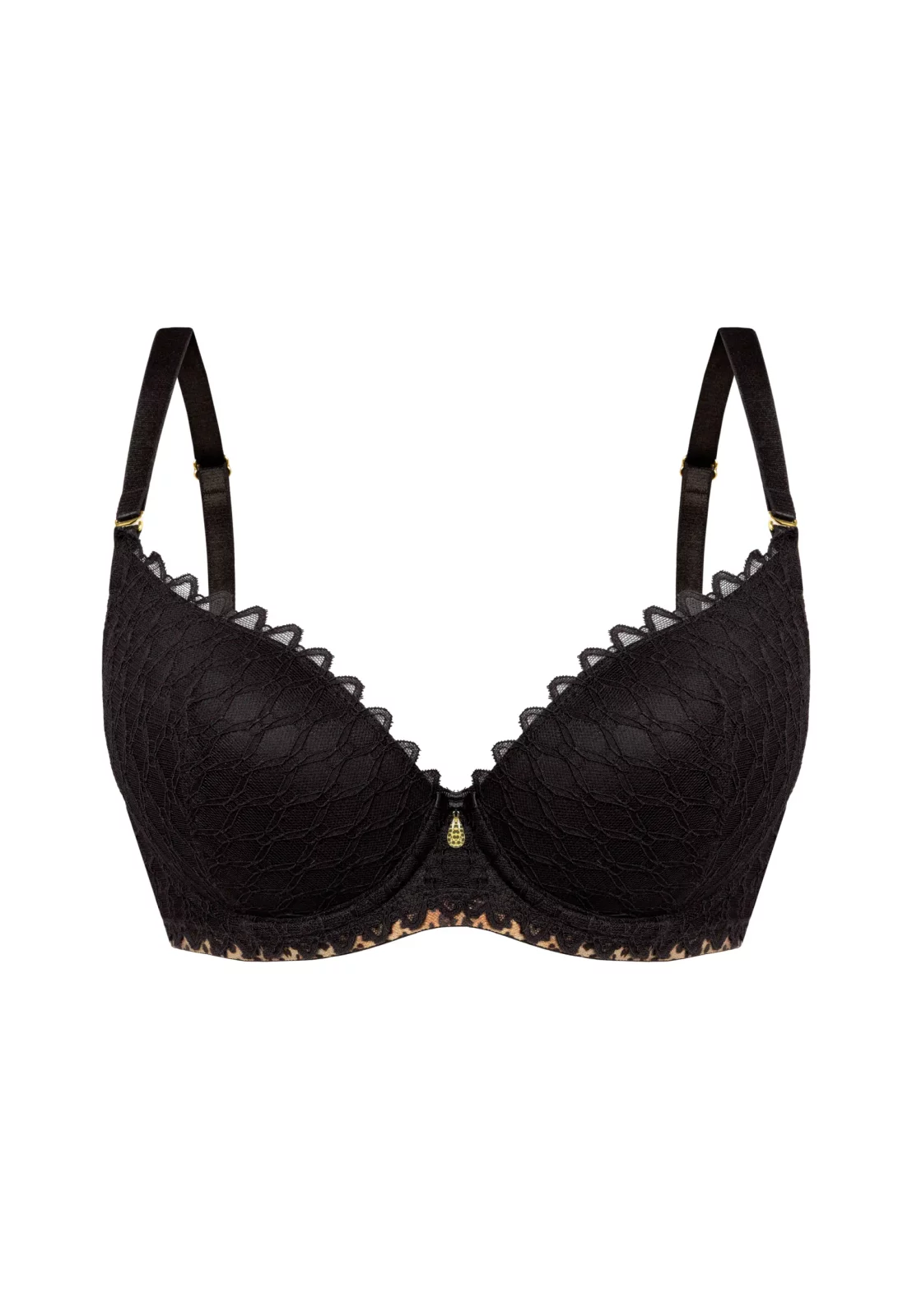 Biustonosz Push Up Koronkowy Tristane