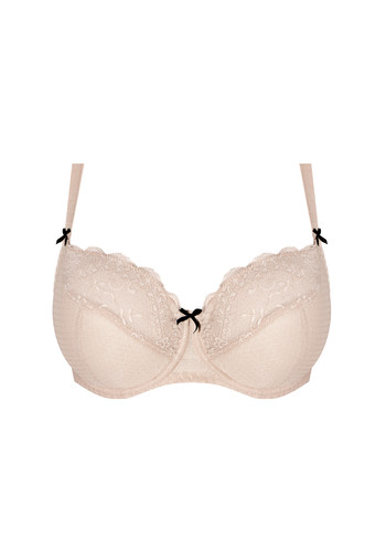 Biustonosz Półusztywniany Koronkowy Pia